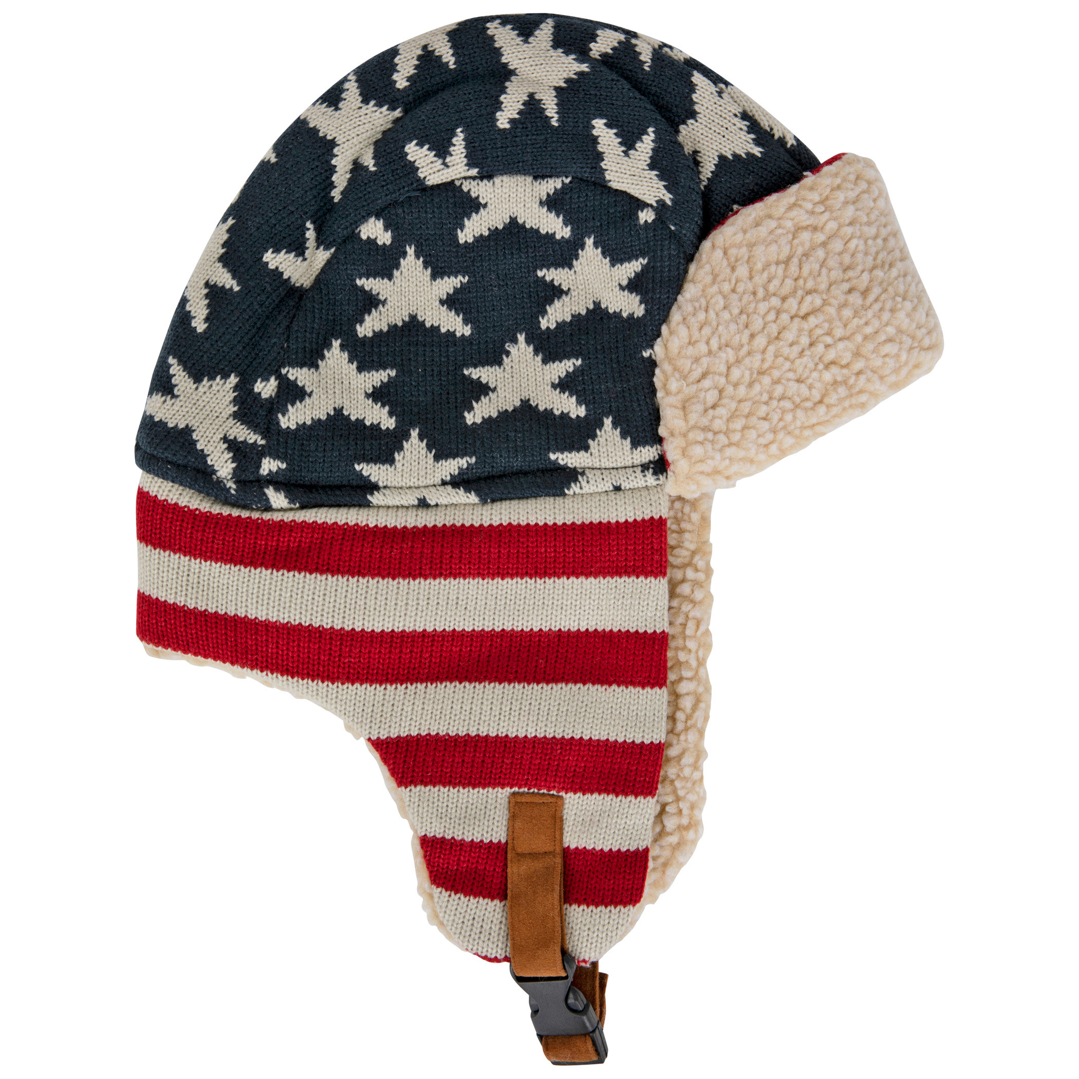 Americana USA Flag Winter Trooper Hat